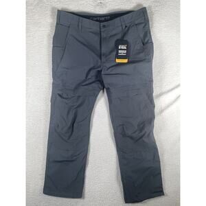 Carhartt Steel Pants Mens 42x30 Gray Double Knee Cargo BN3159 Relaxed RuggedFlex